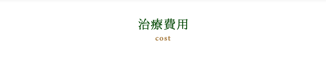 治療費用